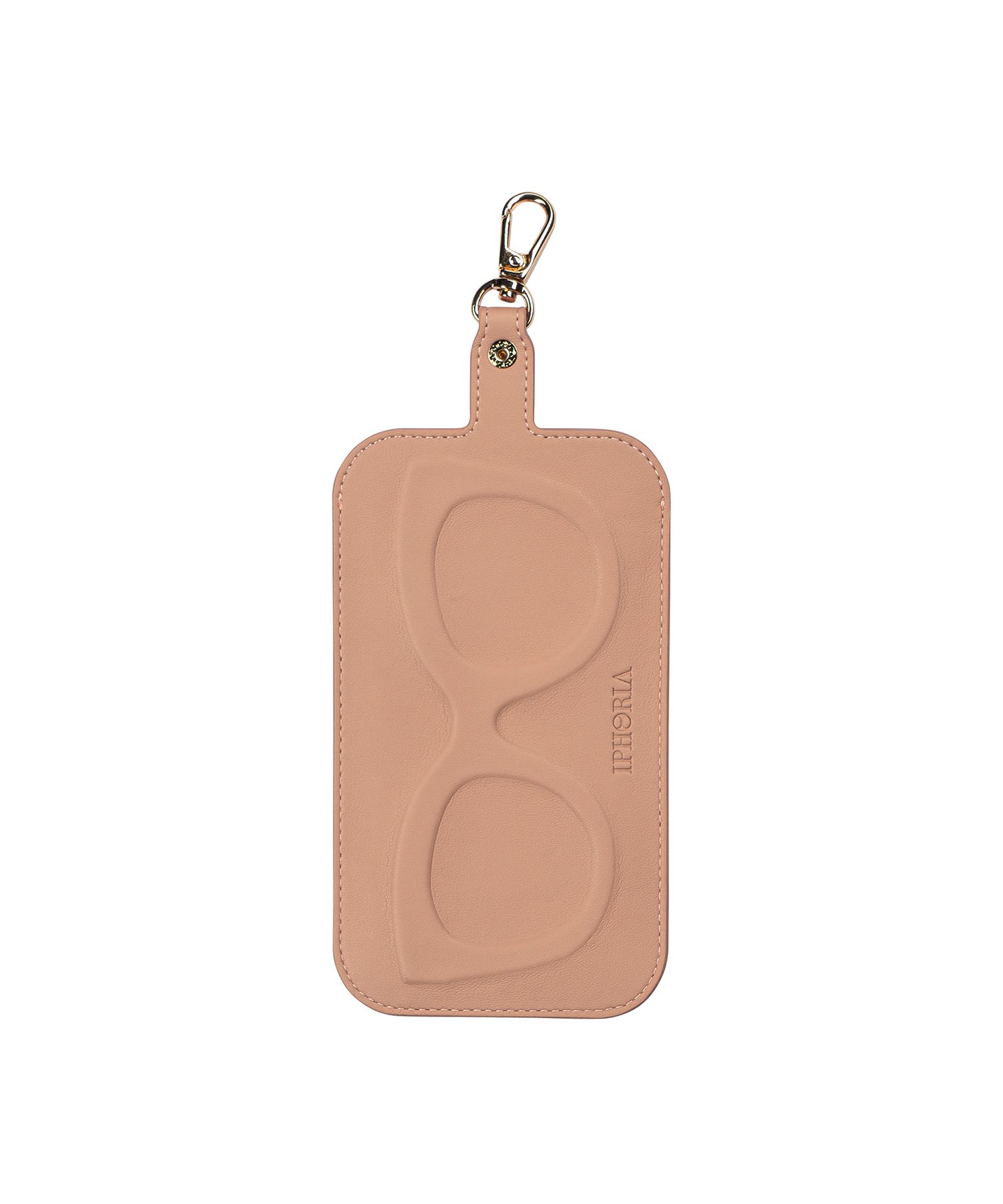 Clip-on Glasses Case - Nude