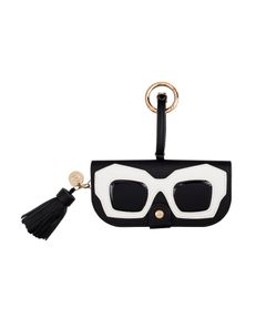 Black with White Patent Sunglasses