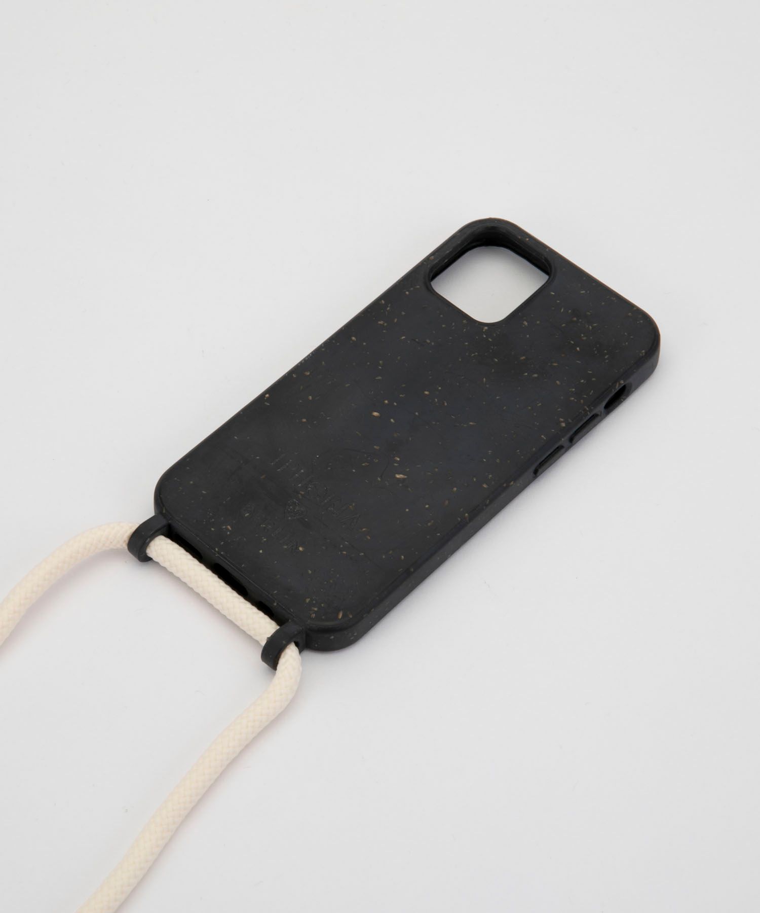 BIO Necklace Case for Apple iPhone 12 mini - Zero Waste Black