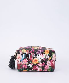Washbag - Dark Flowers