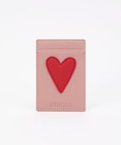 Card Pocket - Nude with Heart