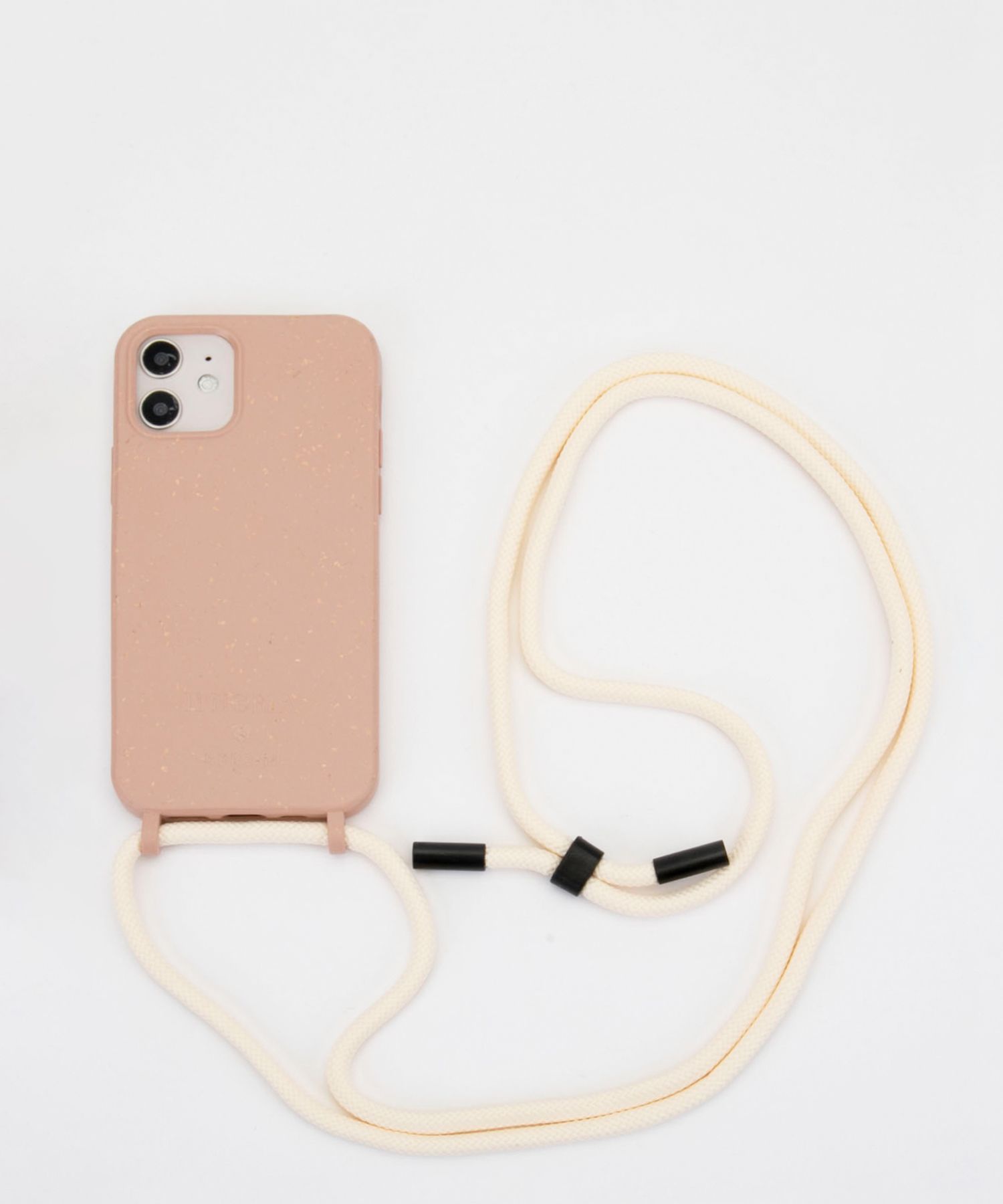 BIO Necklace Case for Apple iPhone 12/12 Pro - Zero Waste Nude