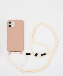 BIO Necklace Case for Apple iPhone 12/12 Pro - Zero Waste Nude