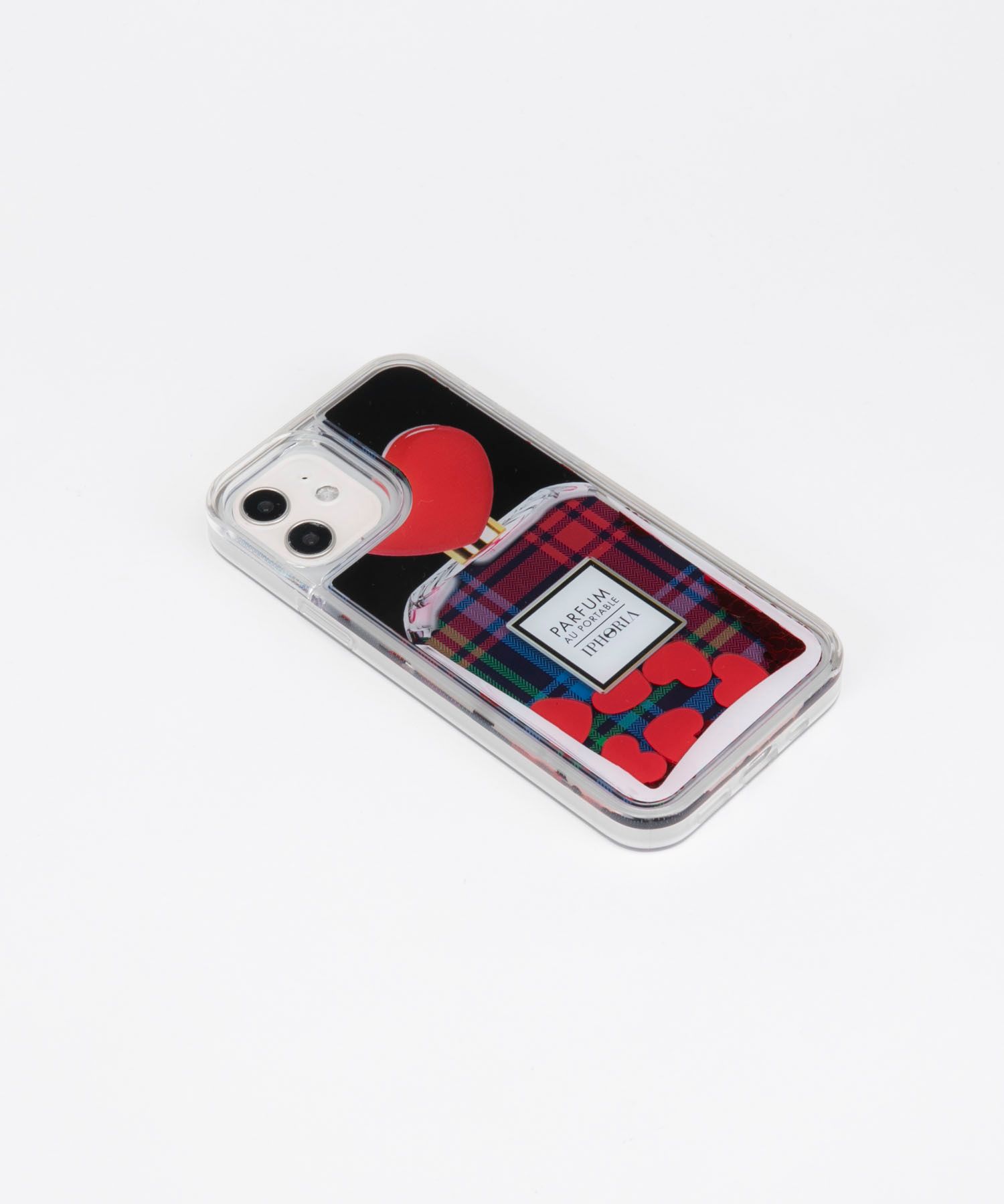 Liquid Case for Apple iPhone 12/12 Pro - Tartan Heart Perfume