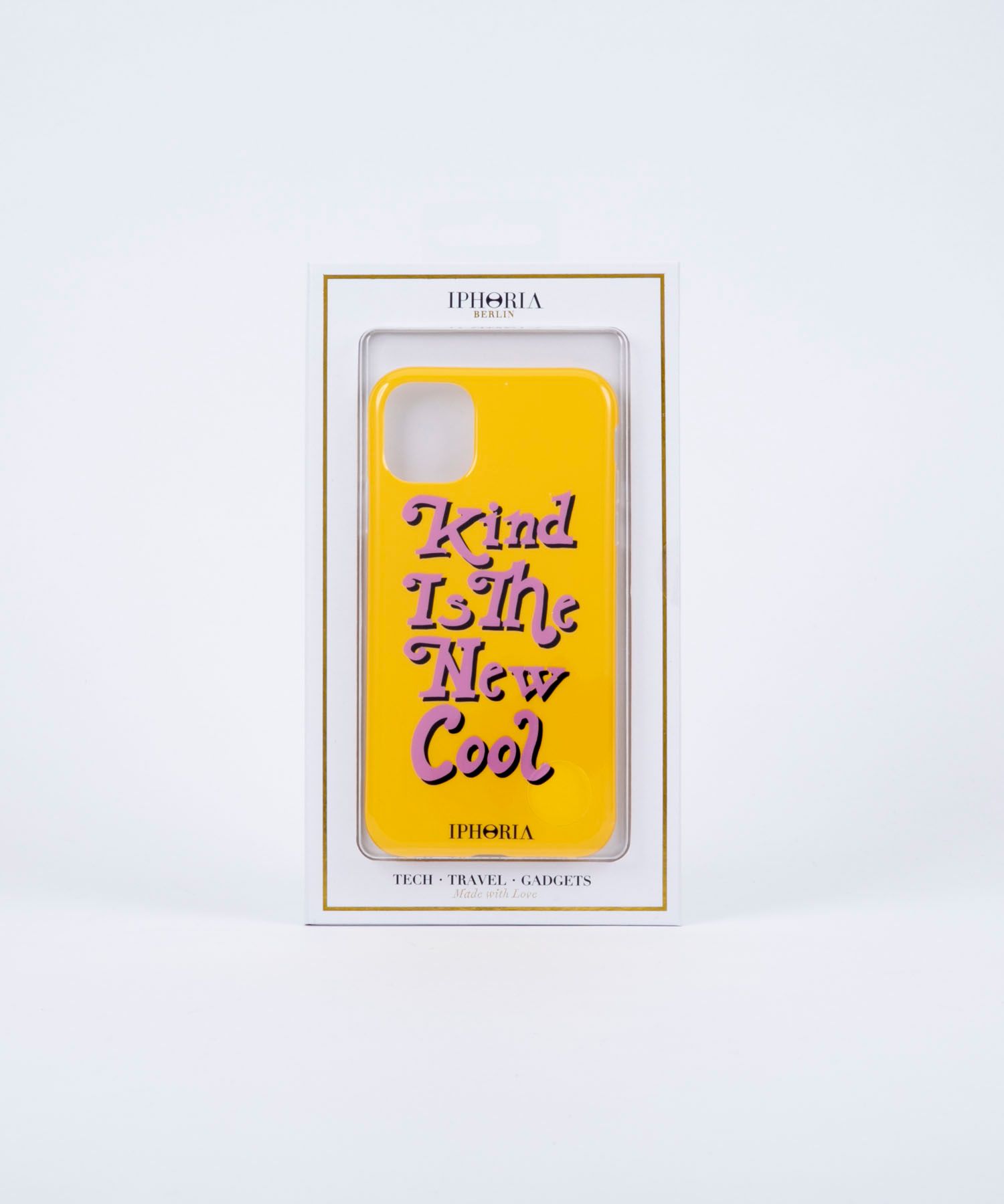 Case for Apple iPhone 11 - Kind is the new Cool Yellow