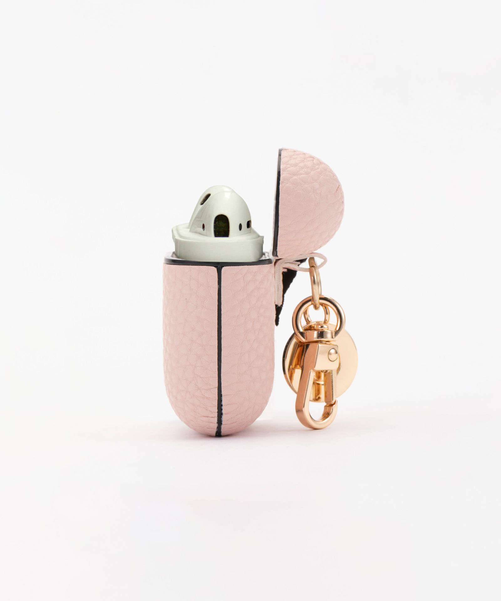 Key Chain Airpod Case - Nude