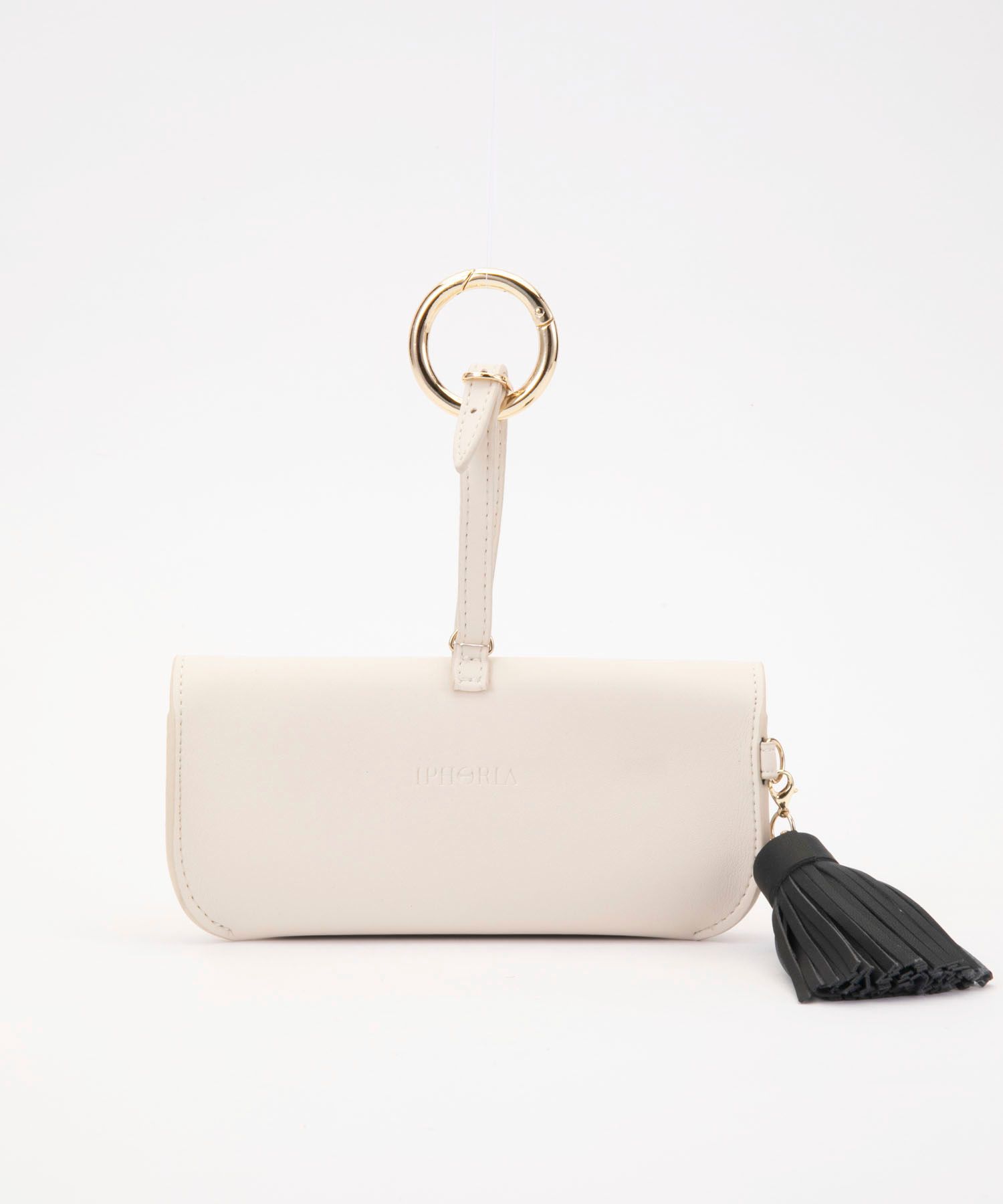 Glasses Case with Bag Holder - Cream IPHORIA