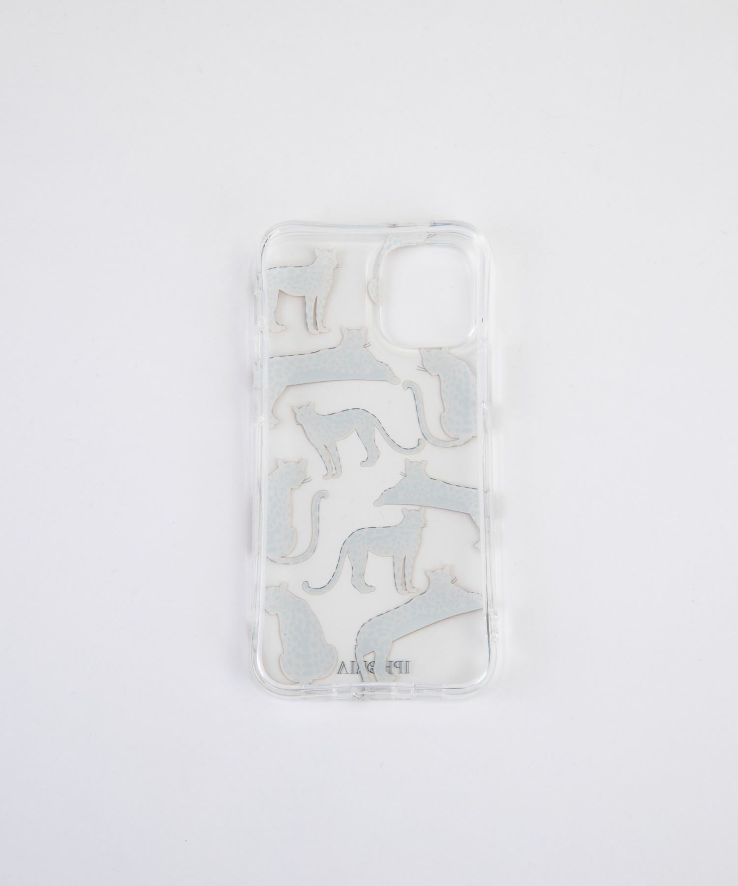 Case for Apple iPhone 12 mini - Transparent Leopard Mosaic