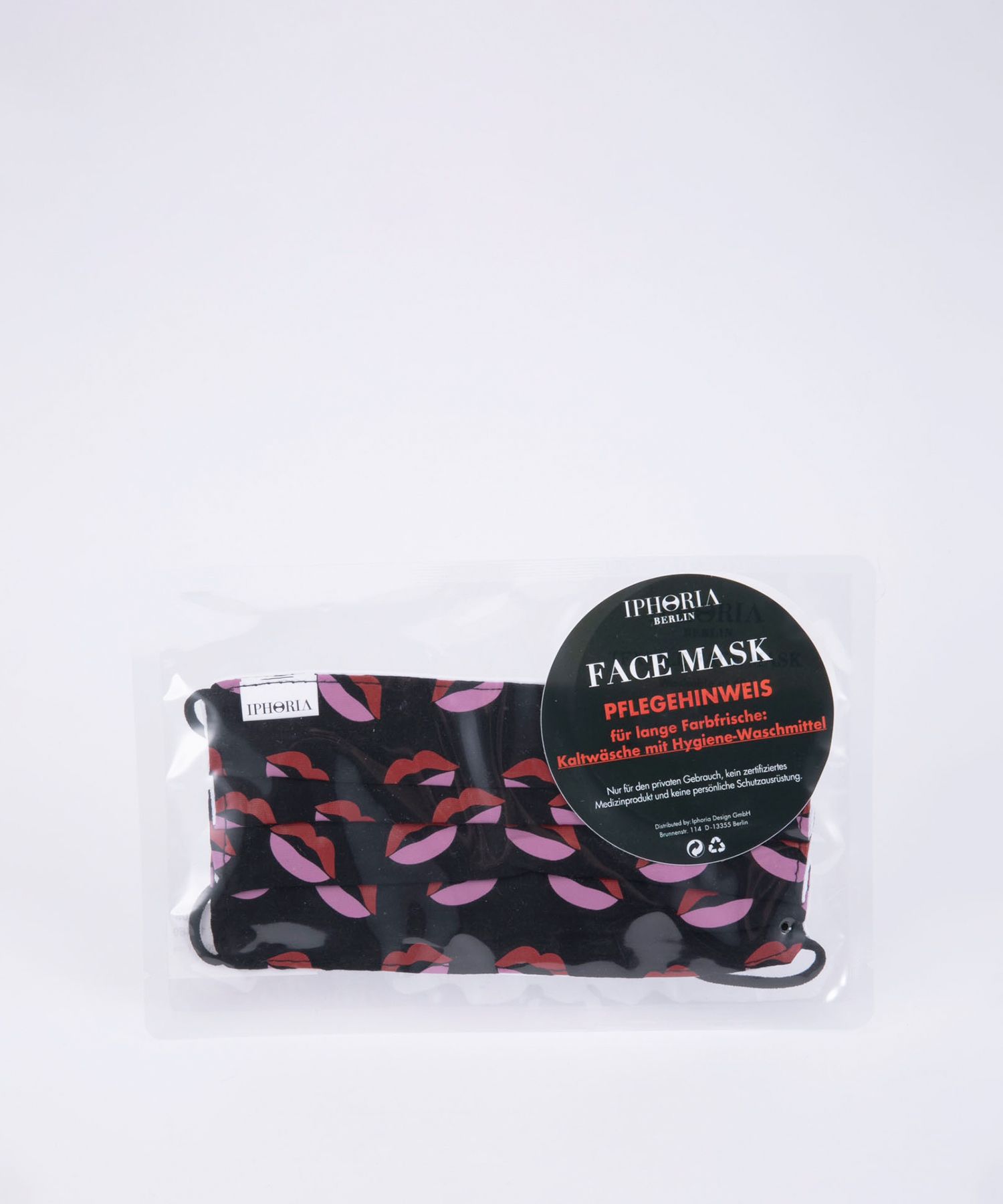 IPHORIA MASK - Kiss Textile Mask
