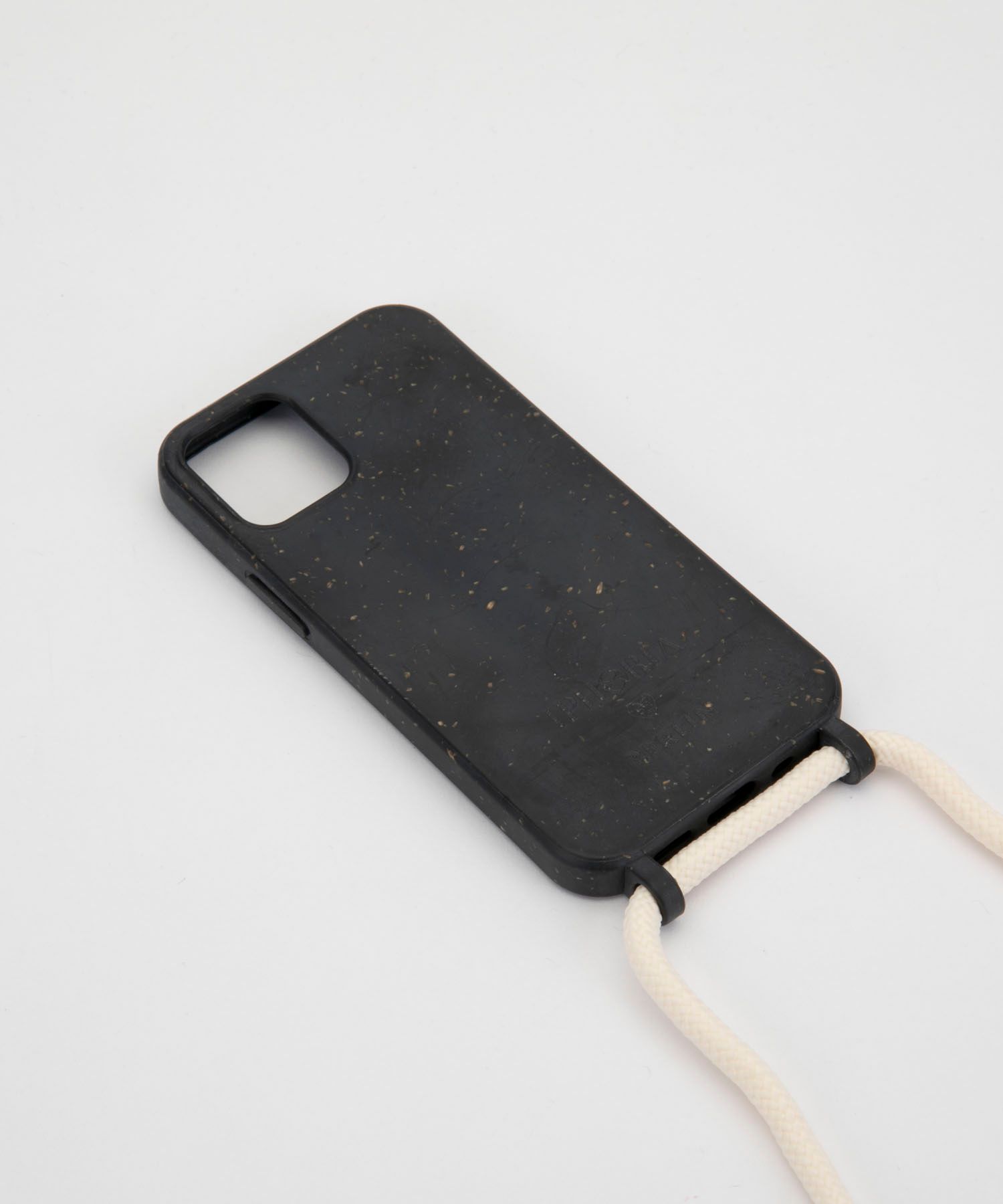 BIO Necklace Case for Apple iPhone 12 mini - Zero Waste Black