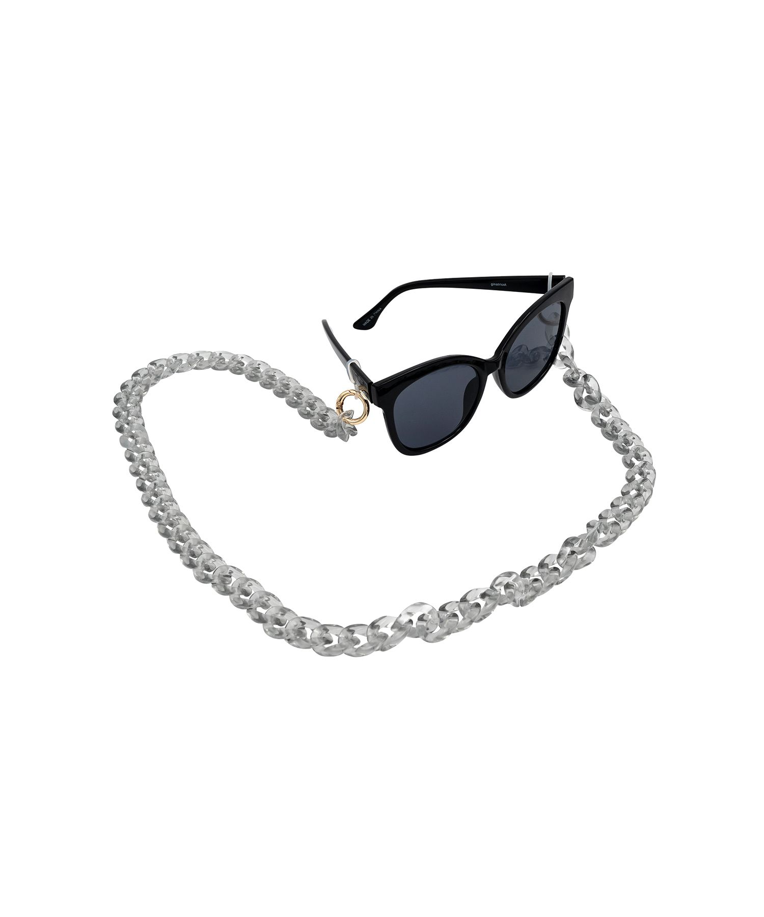 Glasses Strap – Clear Grey