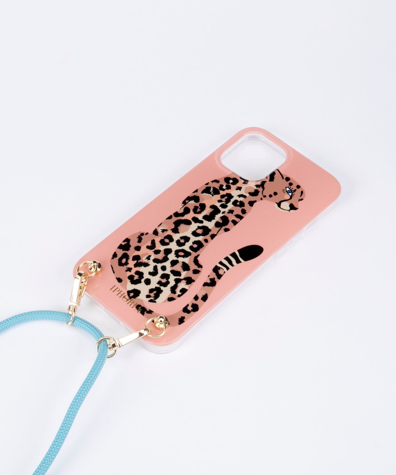 Necklace Case for Apple iPhone 12 mini - Leopard Lady Nude