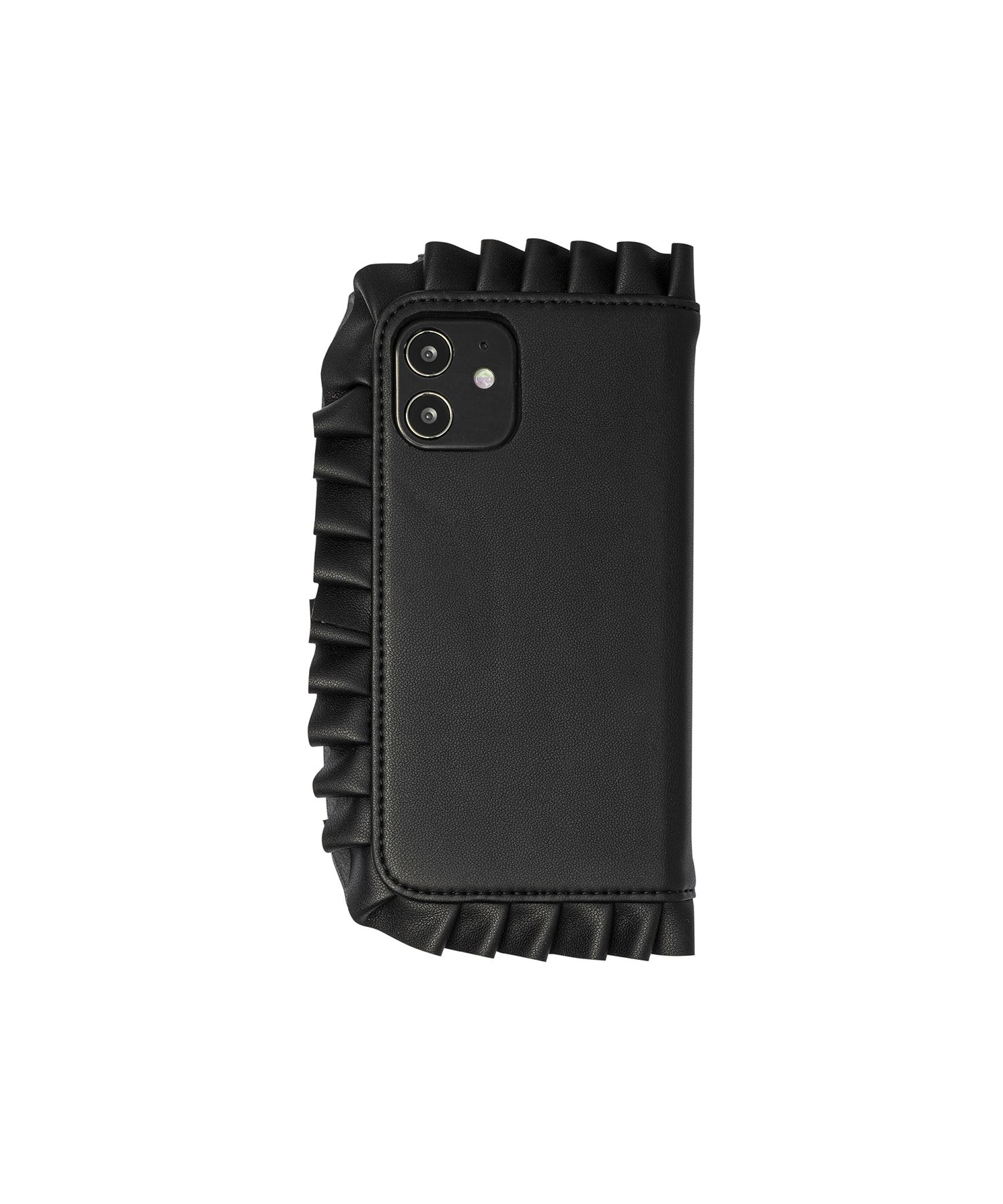 Book Case for Apple iPhone 12 mini - Romantic Ruffles with Coin Pocket