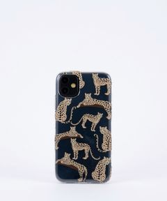 Case for Apple iPhone 11 - Transparent Leopard Mosaic
