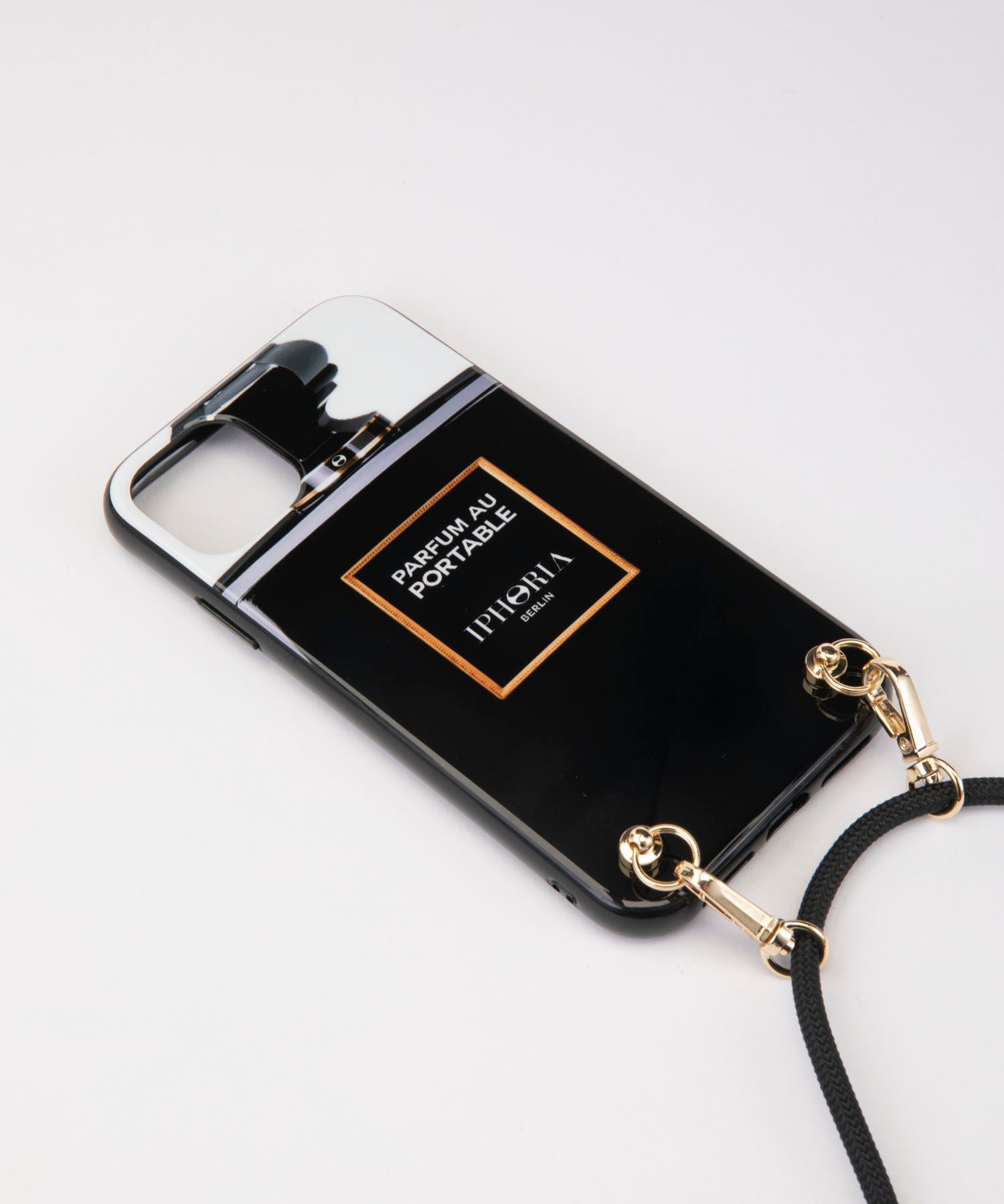Necklace Case for Apple iPhone 11 - Parfum au Portable Blacker than Black