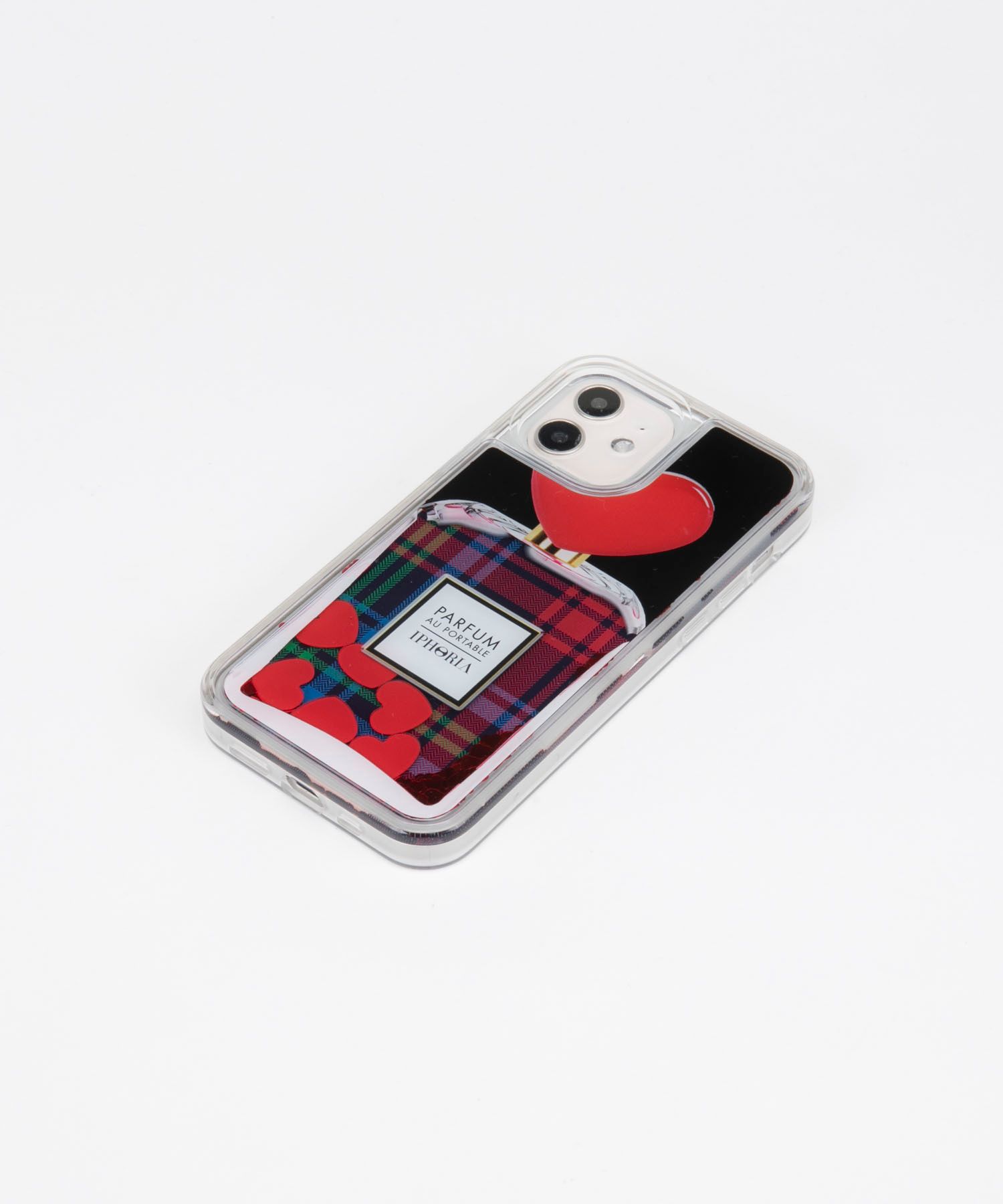 Liquid Case for Apple iPhone 12/12 Pro - Tartan Heart Perfume