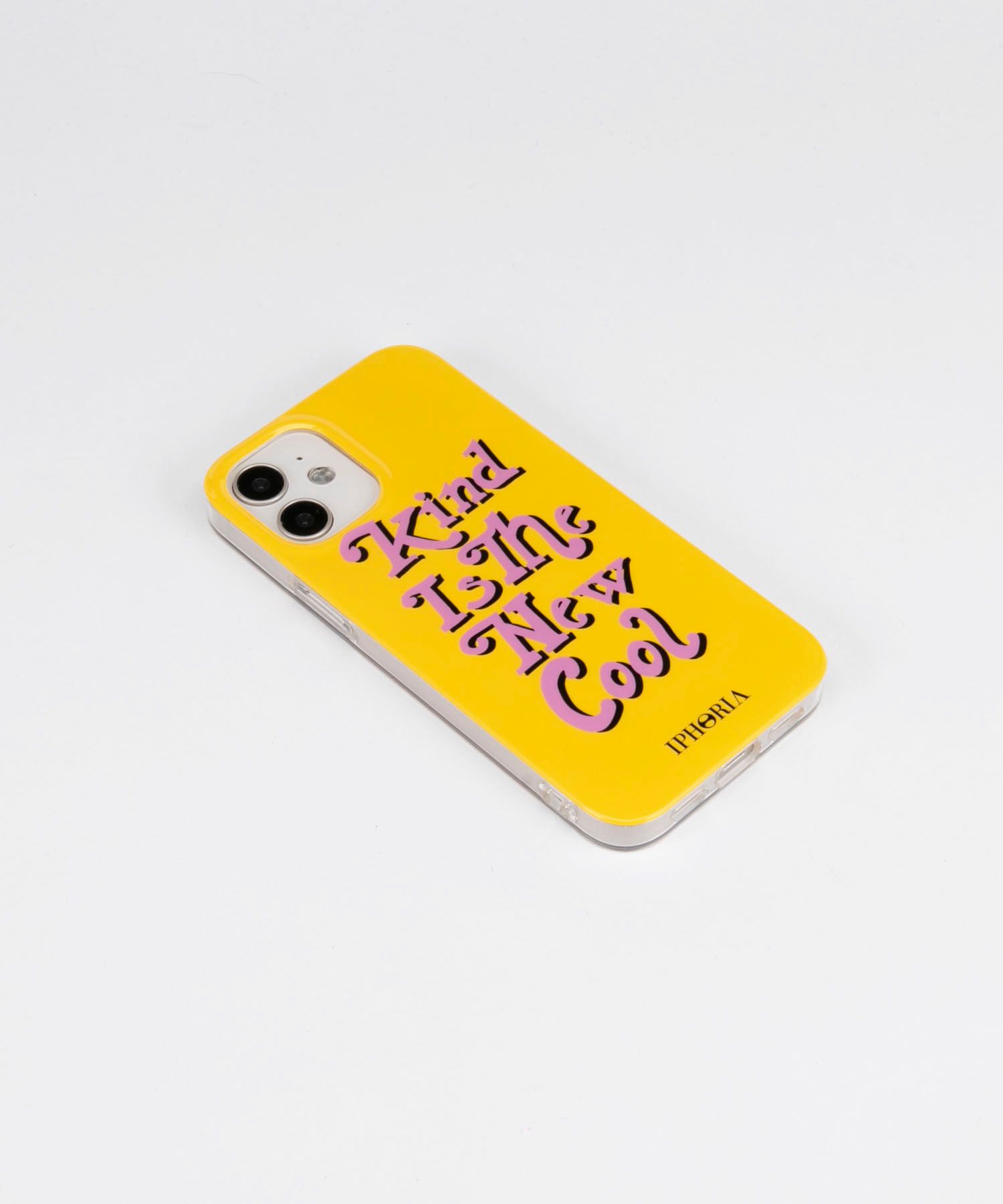 Case for Apple iPhone 12 mini - Kind is the new Cool Yellow