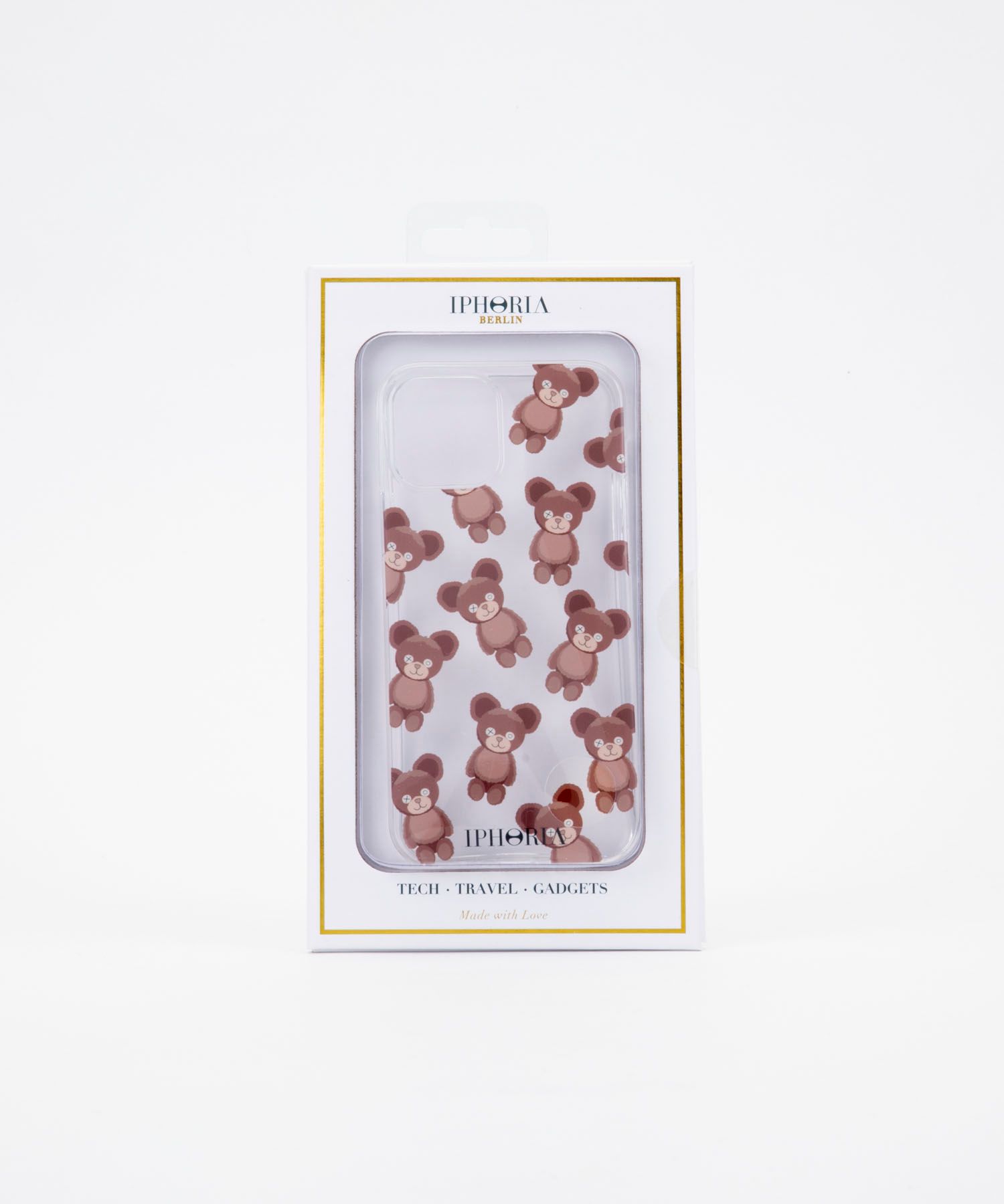 Case for Apple iPhone 12/12 Pro - Teddy Bears Transparent