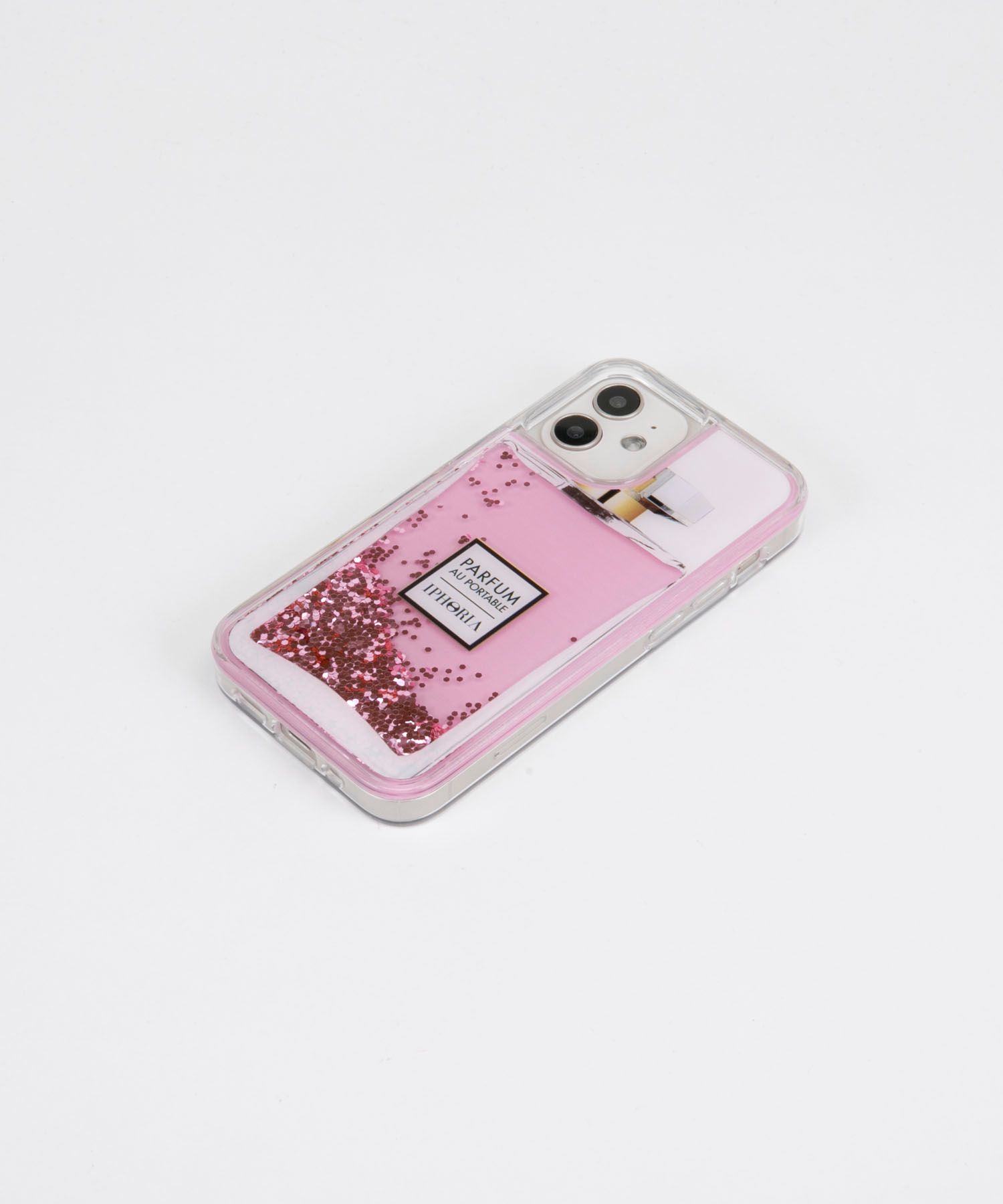 Liquid Case for Apple iPhone 12 mini - Parfum au Portable Red Glitter