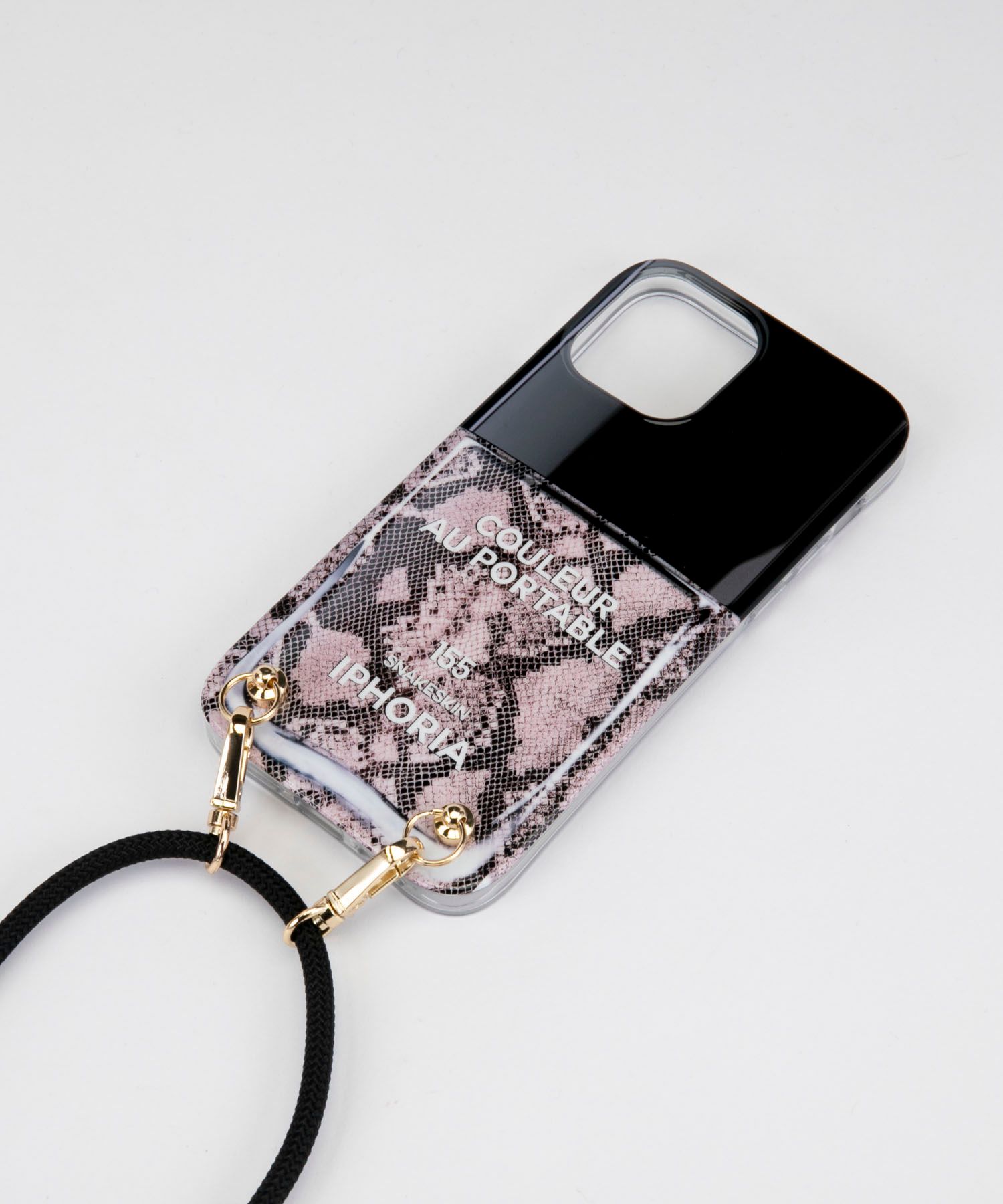 Necklace Case for Apple iPhone 12/12 Pro - Snakeskin