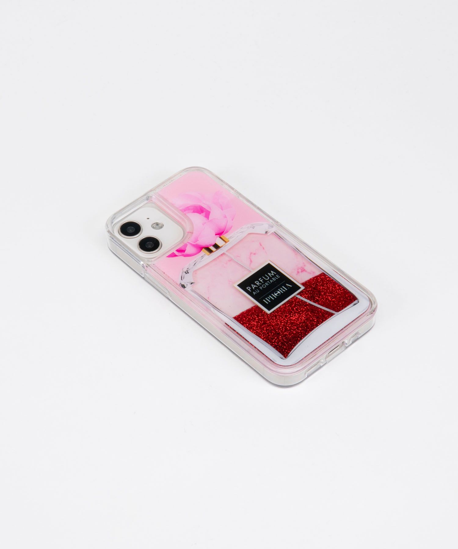 Liquid Case for Apple iPhone 12 mini - Parfume Flower nude - pink