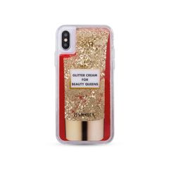 Liquid Case for Apple iPhone X/XS - Glitter Cream