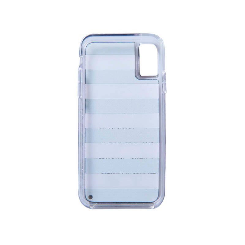 Liquid Case for Apple Iphone X/XS - Hearts Stripes