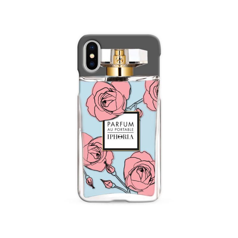 Case for Apple iPhone X/XS - Parfume Rose Blue