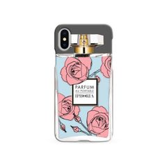 Case for Apple iPhone X/XS - Parfume Rose Blue