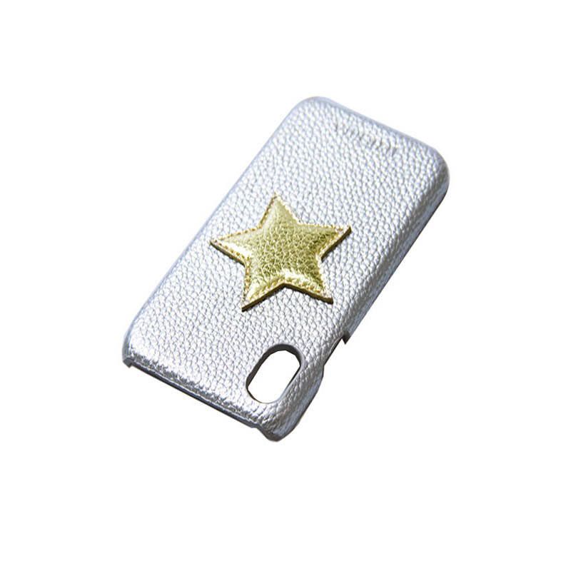 Veggie Leather Case for Apple iPhone X/XS - Star Gold