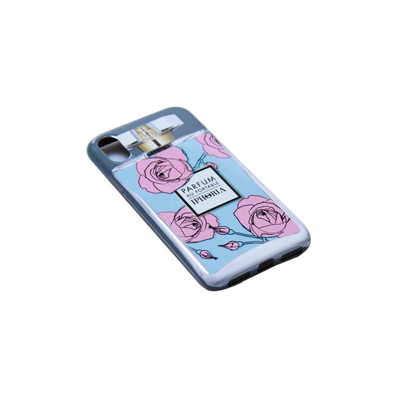 Case for Apple iPhone X/XS - Parfume Rose Blue