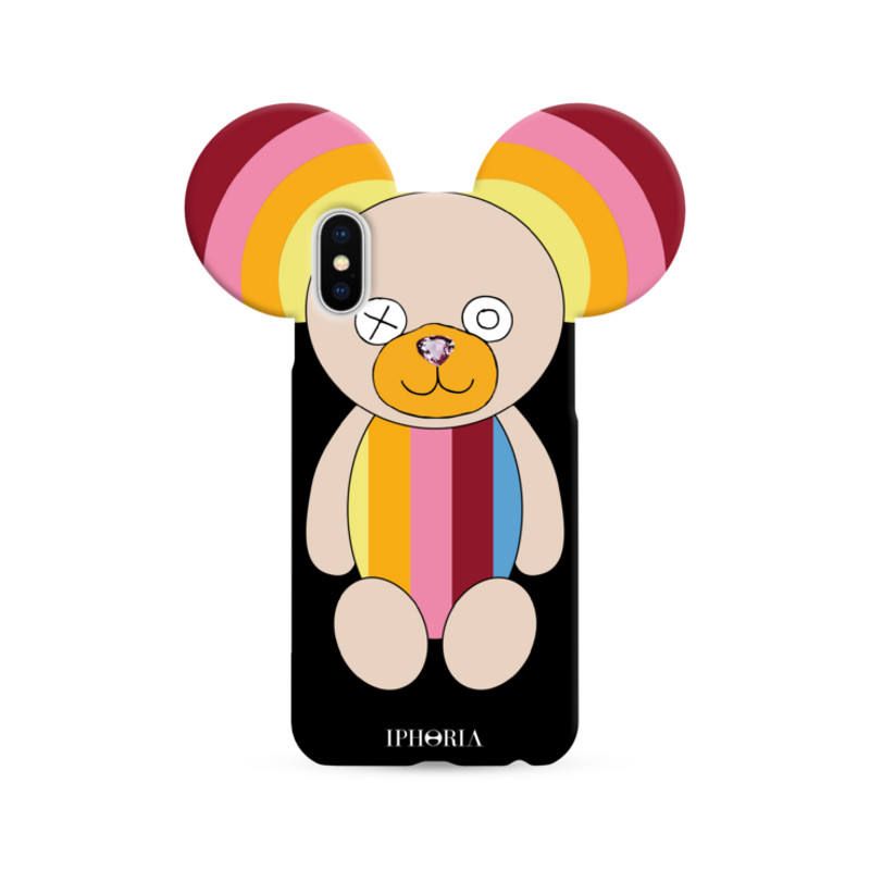 Case for Apple iPhone X/XS - Teddy Rainbow