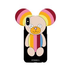 Case for Apple iPhone X/XS - Teddy Rainbow