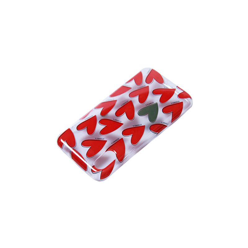 Case for Apple iPhone X/XS - Hearts Red