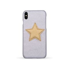 Veggie Leather Case for Apple iPhone X/XS - Star Gold