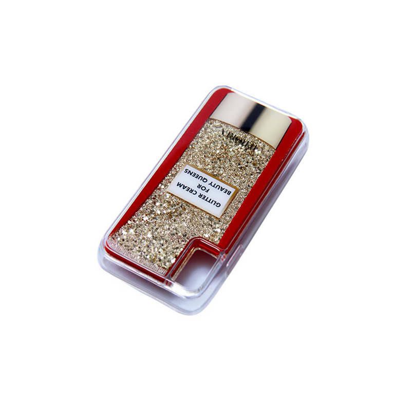 Liquid Case for Apple iPhone X/XS - Glitter Cream