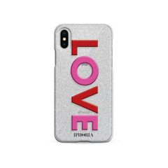 3D Case for Apple iPhone X/XS - Love Pink Red