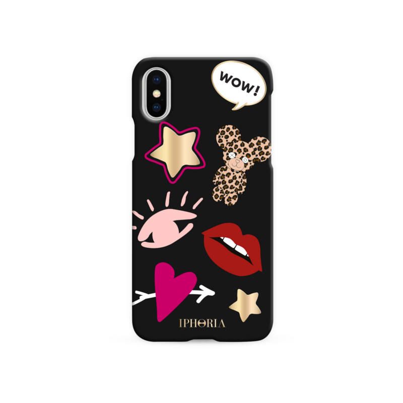 Case for Apple iPhone X/XS - Icons Black