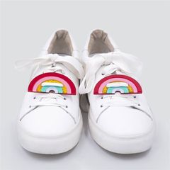 Acryl Sneaker Patches - Rainbow