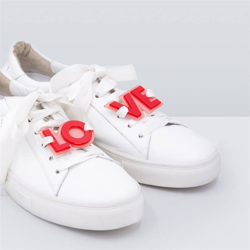 Acryl Sneaker Patches - Love