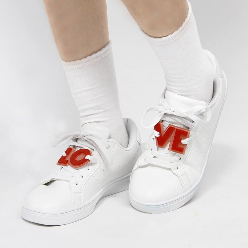 Acryl Sneaker Patches - Love