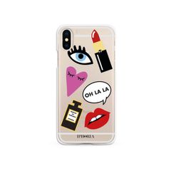 Case for Apple iPhone X/XS - Patches Transparent