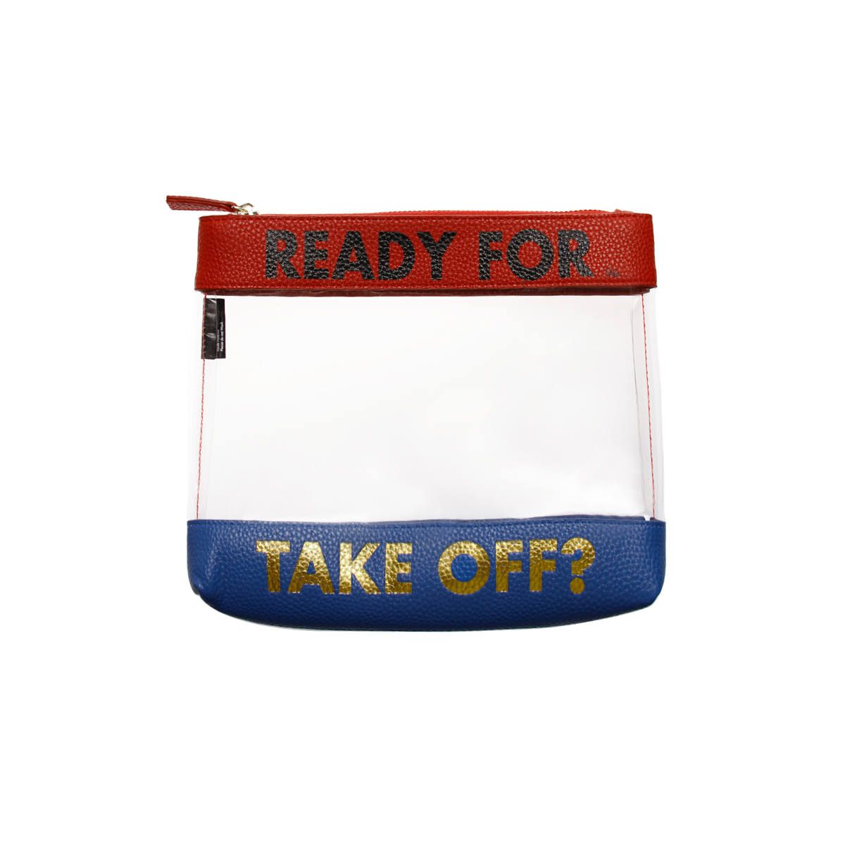 Inflight Bag - Ready for take off Blue Red
