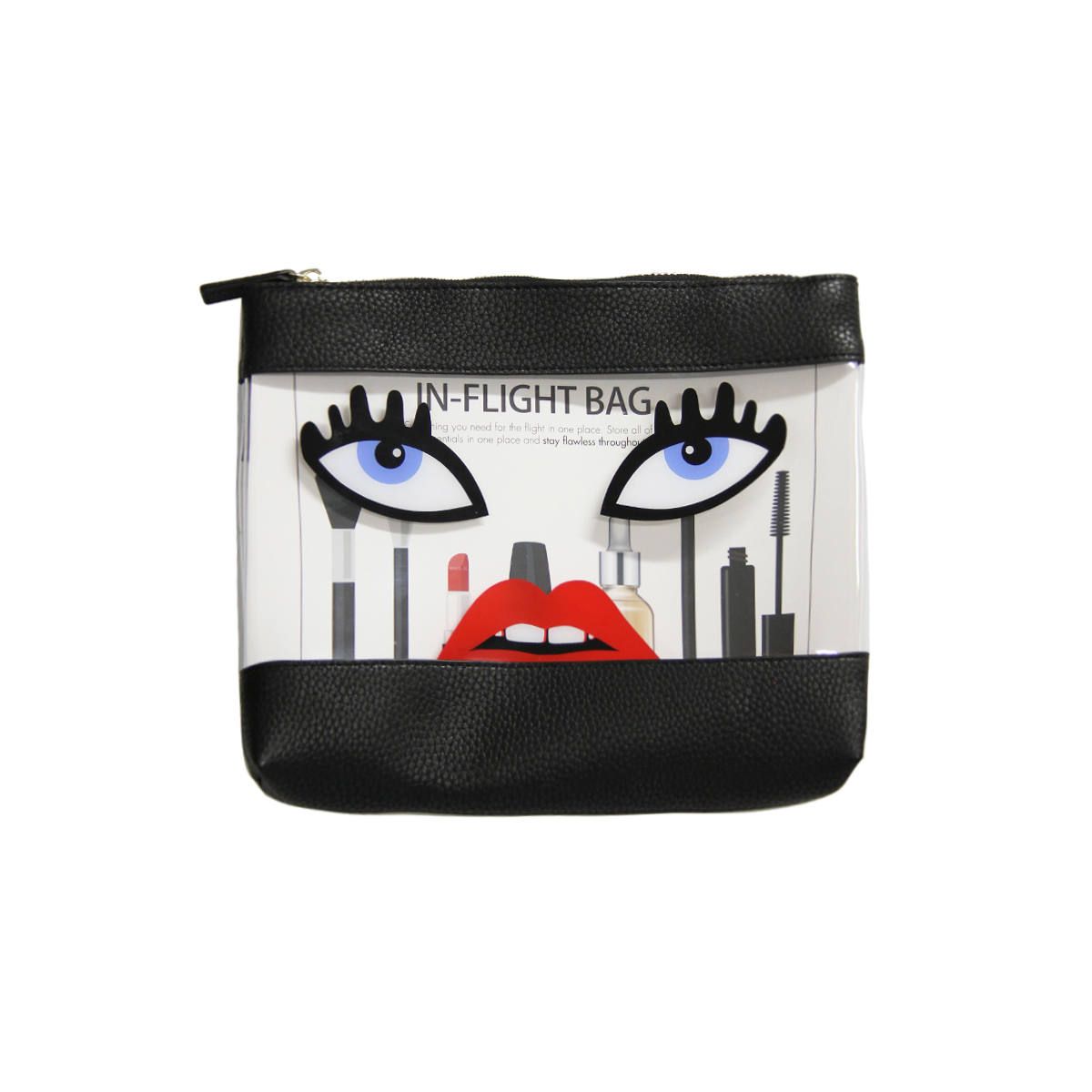 Inflight Bag - Transparent Blue Eyes