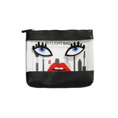 Inflight Bag - Transparent Blue Eyes