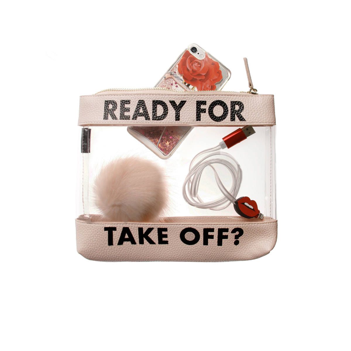 Inflight Bag - Ready for take off Rose