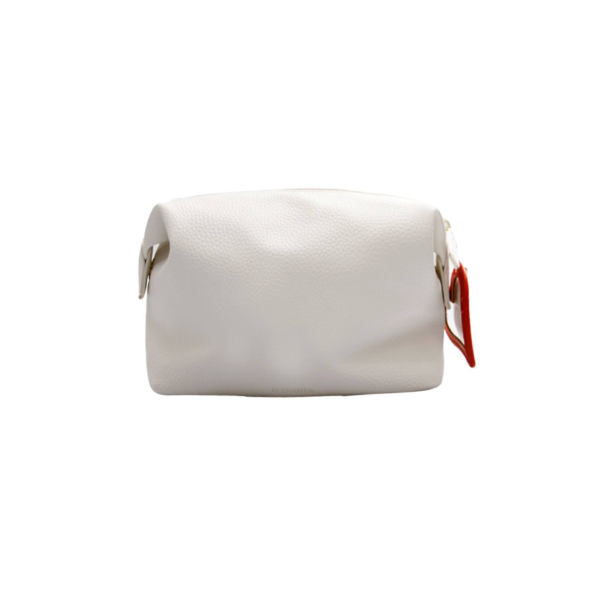 Washbag - White Big Heart