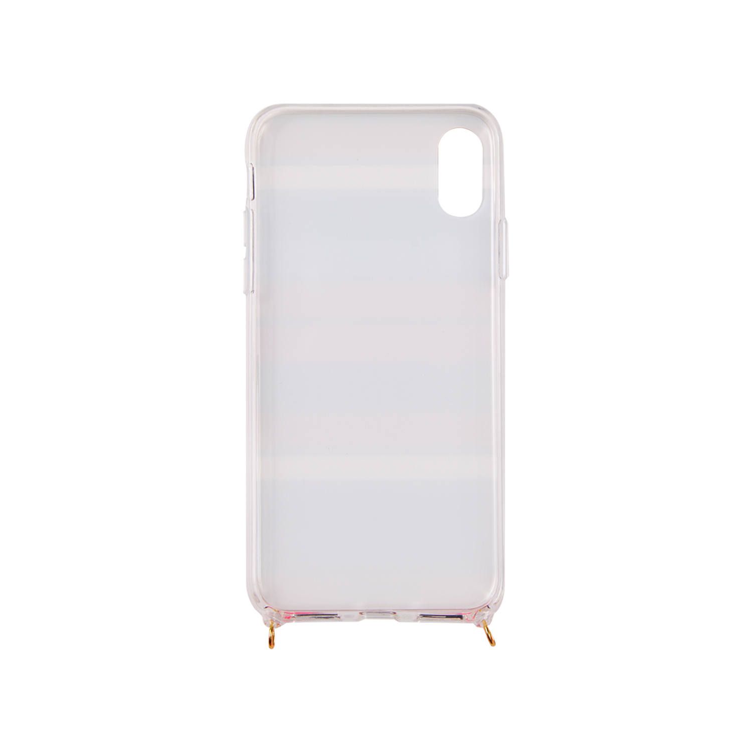 Necklace Case for Apple iPhone X/XS - Multicolor Stripes