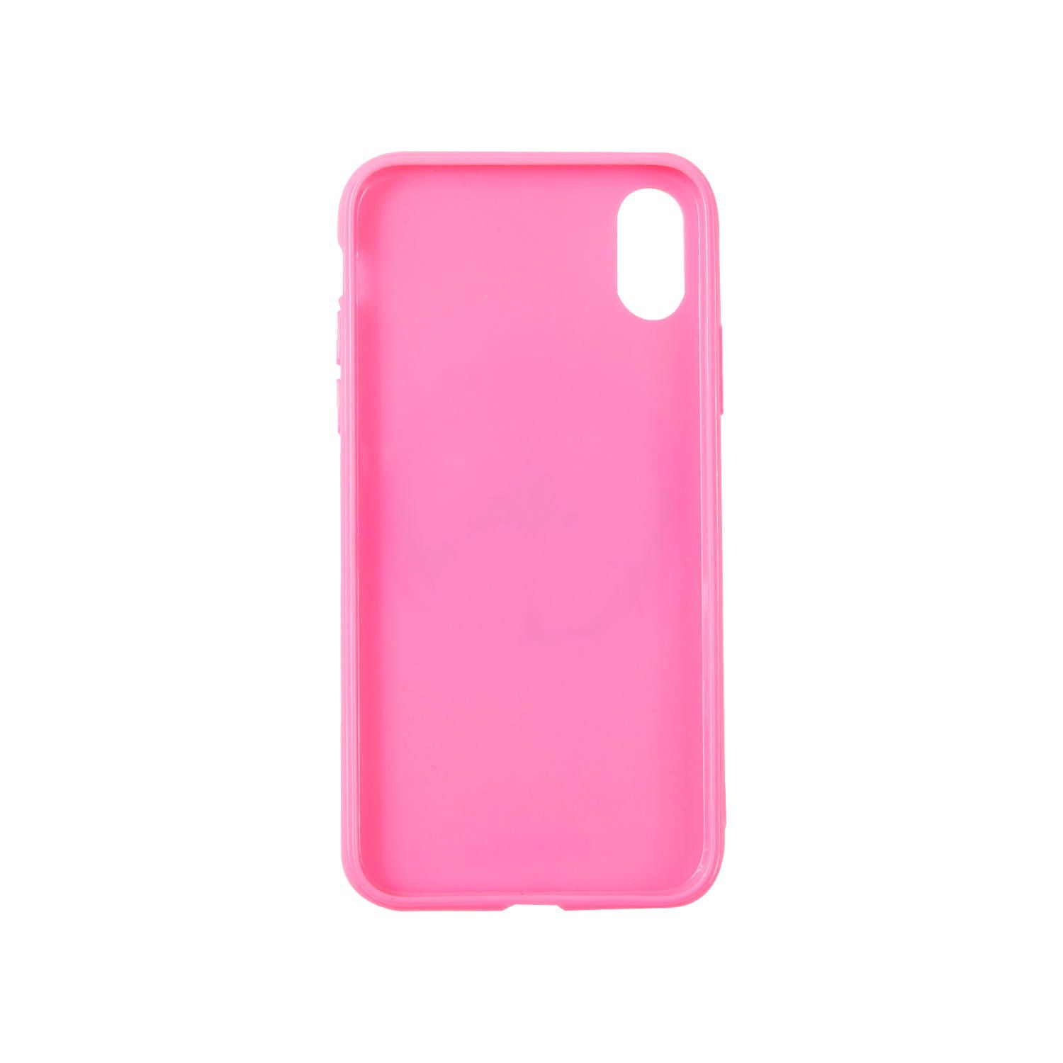 Case for Apple iPhone X/XS - Pink Peace Glitter Multicolor