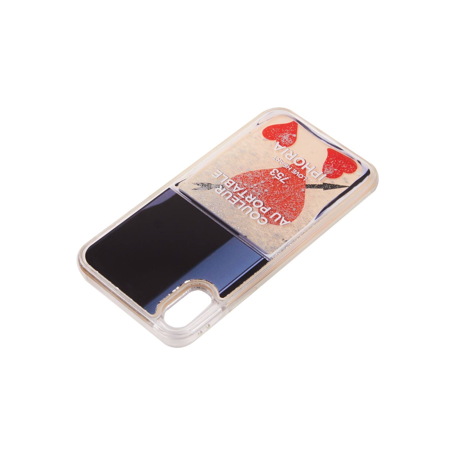 IPHORIA - Liquid Case for Apple iPhone X/XS - Heart with